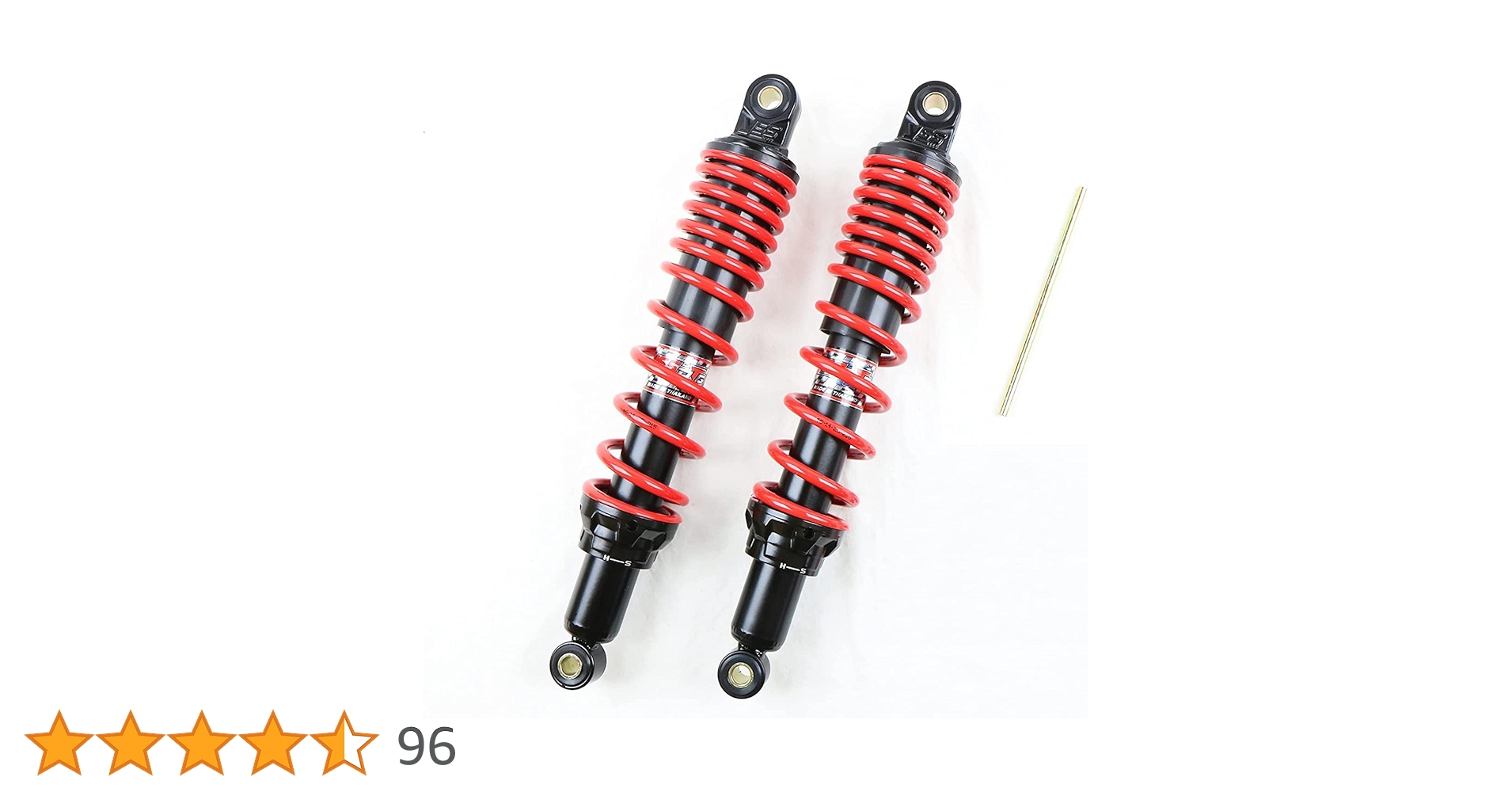 YSS ガスショックアブソーバー サスペンション 300mm YSS ガスショックアブソーバー サスペンション 300mm バイク用